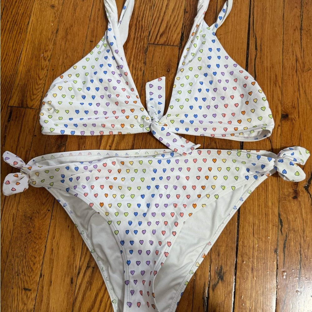 Roller Rabbit Multicolor Heart Bikini